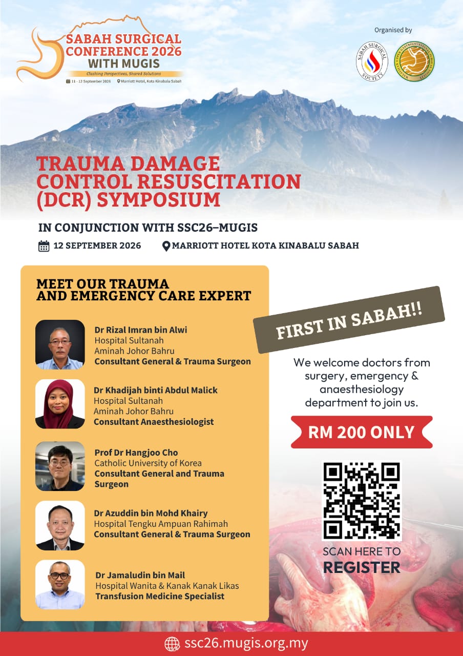 Trauma Damage Control Resuscitation DCR Symposium
